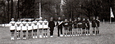 Gymnastikfrauen beim Parkfest