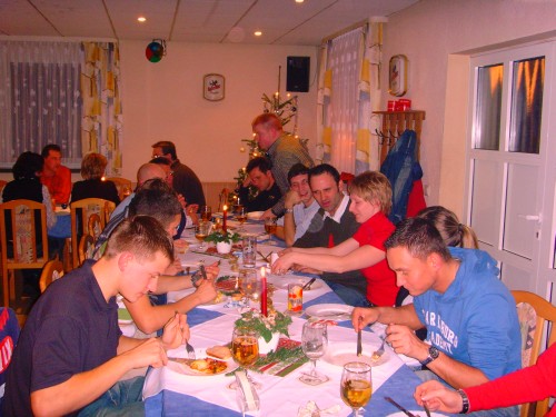 Weihnachtsfeier 2006 Bild 1