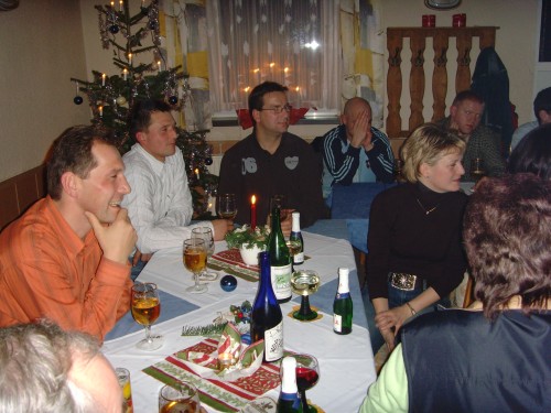 Weihnachtsfeier 2006 Bild 4