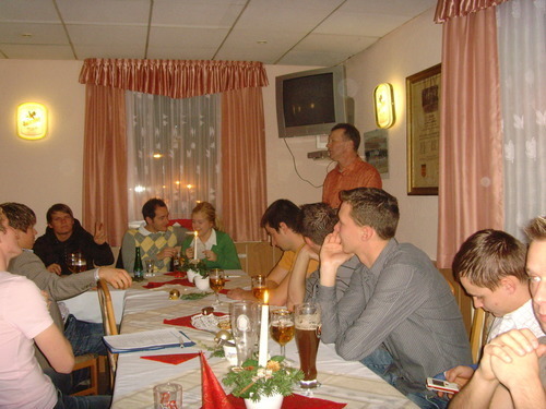 Weihnachtsfeier 2007 Bild 1