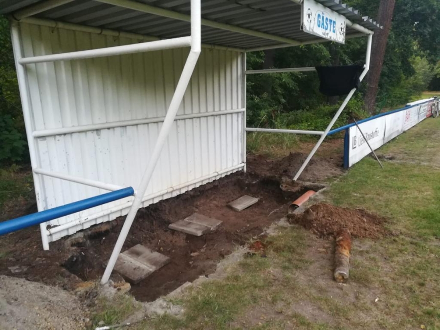 Bauarbeiten Wechselbänke 2019